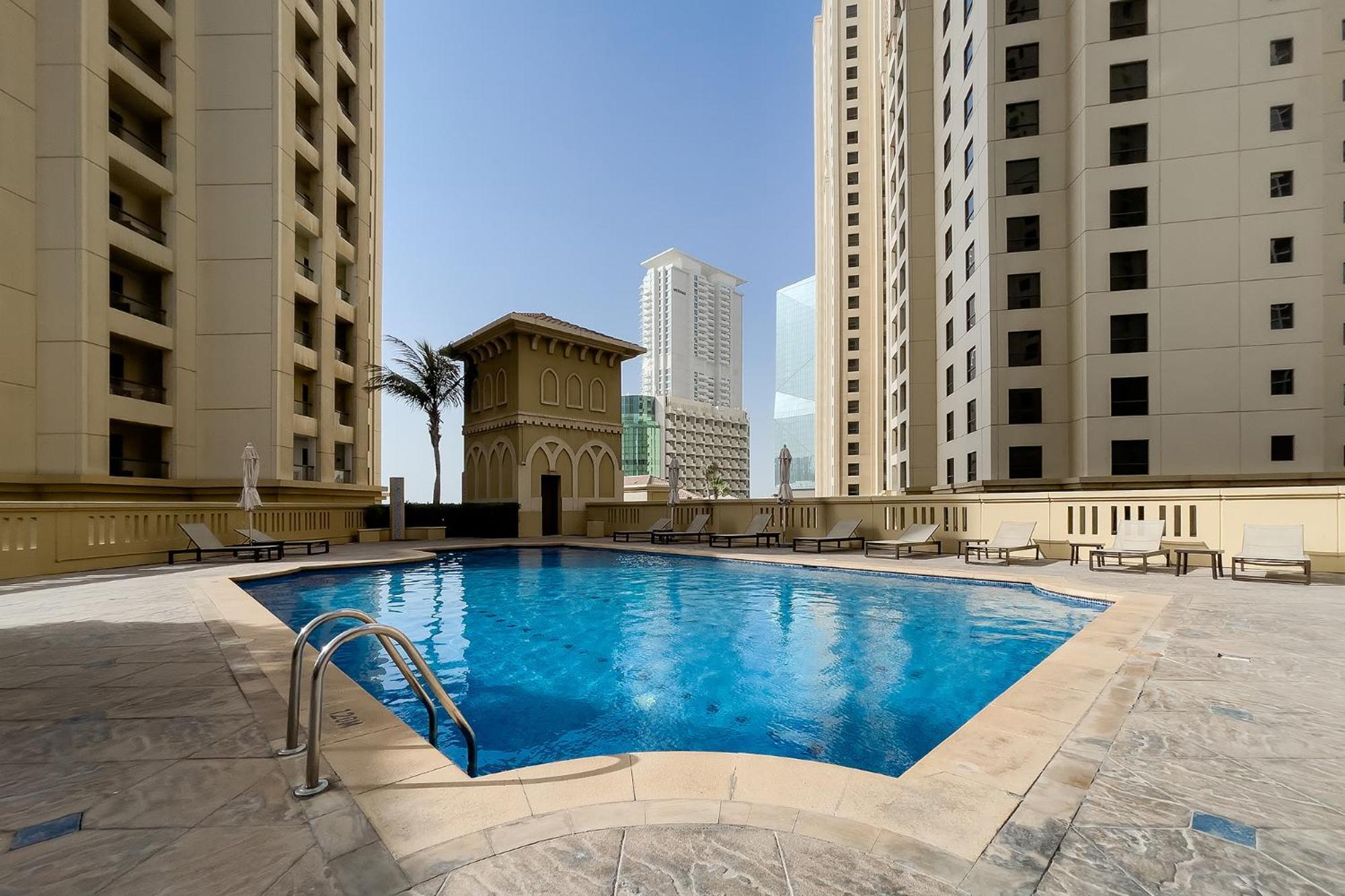 דובאי Premium 2Bdr Apartment See View Bahar 4 Jbr מראה חיצוני תמונה