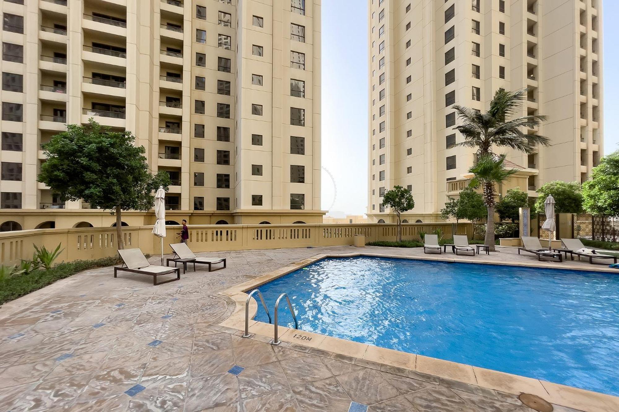 דובאי Premium 2Bdr Apartment See View Bahar 4 Jbr מראה חיצוני תמונה
