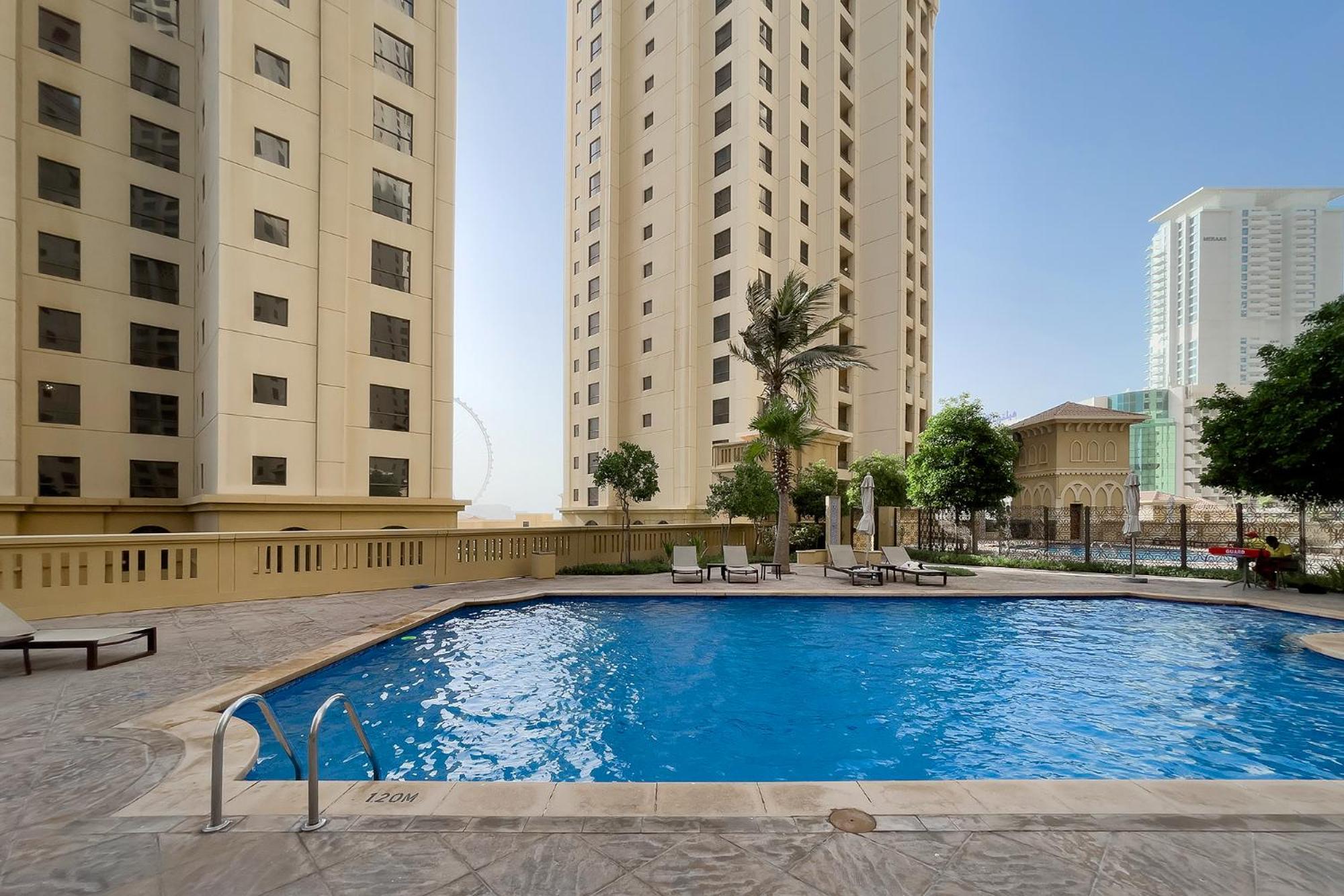 דובאי Premium 2Bdr Apartment See View Bahar 4 Jbr מראה חיצוני תמונה
